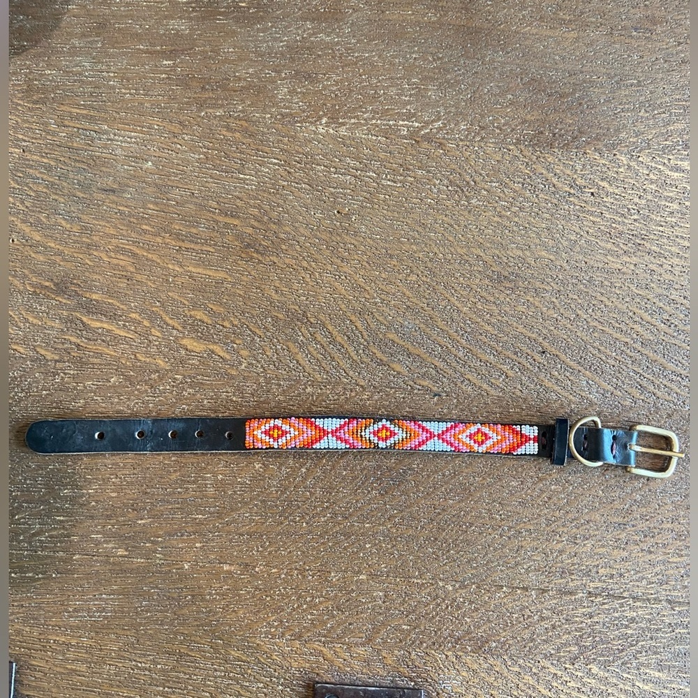 Handmade small dog collar